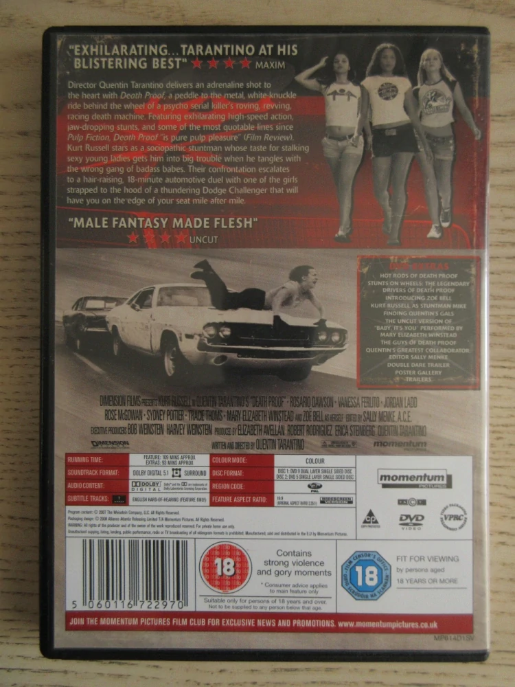 AUTO ZABIJÁK, K. RUSSELL, GB OBAL, ČESKÁ VERZE, 2X DVD FILM