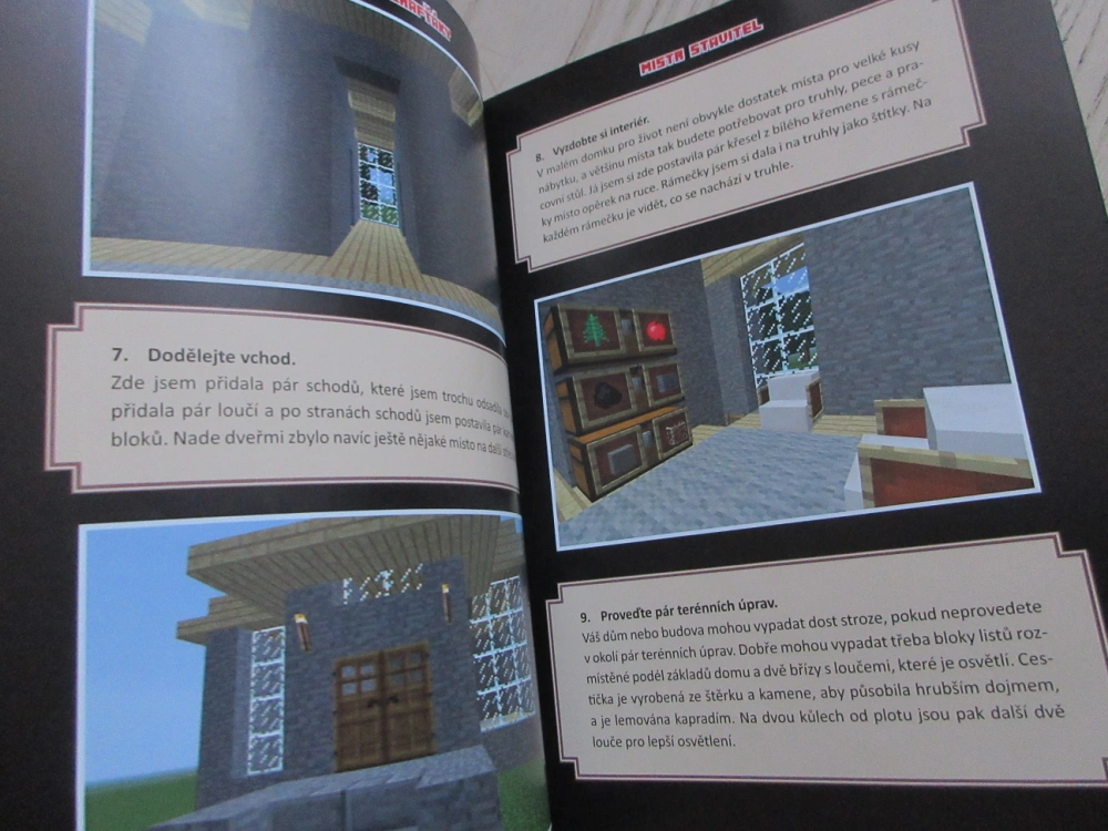 TAJNÉ TRIKY PRO MINECRAFŤÁKY, MISTR STAVITEL, MINECRAFT, **an