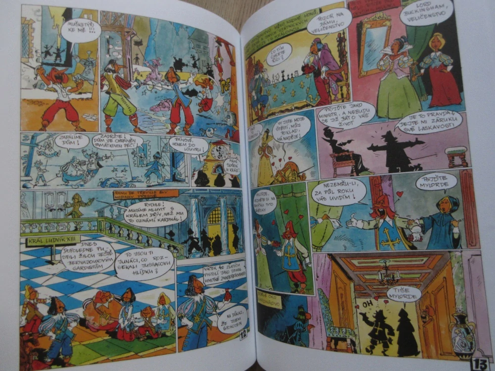 TŘI MUŠKETÝŘI, MILOŠ POLÁŠEK A ANTONÍN ŠPLÍCHAL, **an