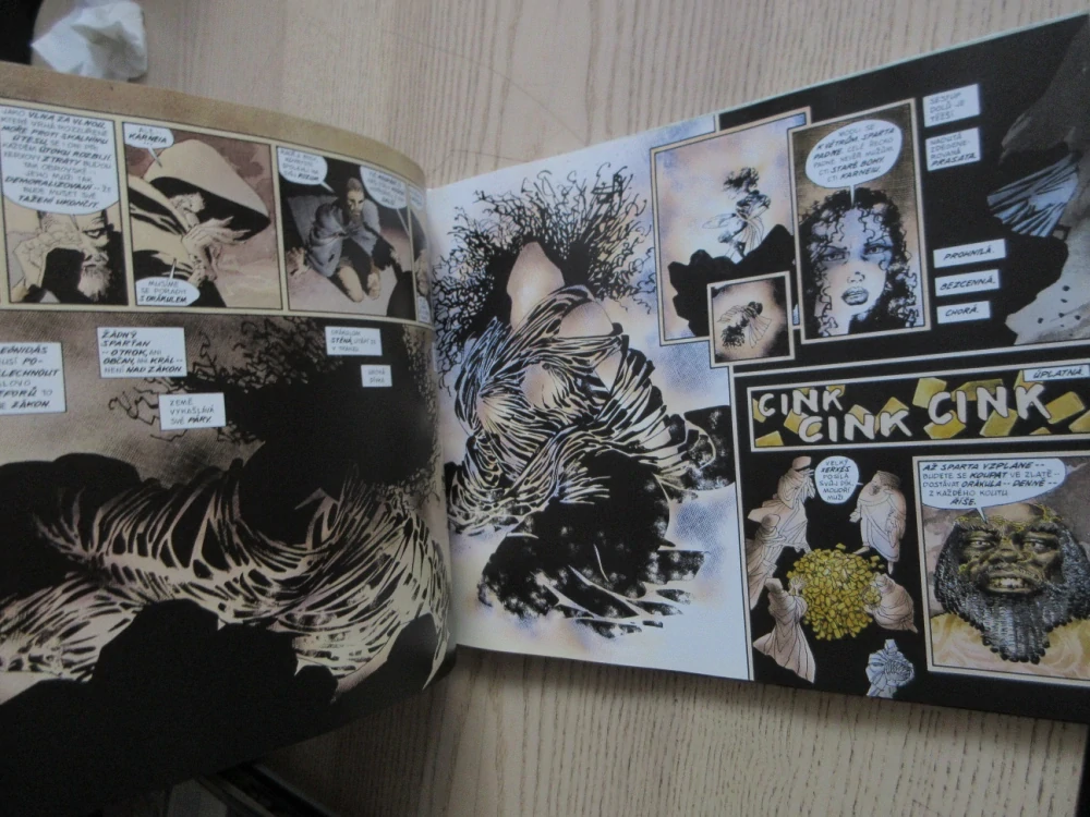 300: BITVA U THERMOPYL, FRANK MILLER, LYNN VARLEYOVÁ, **an