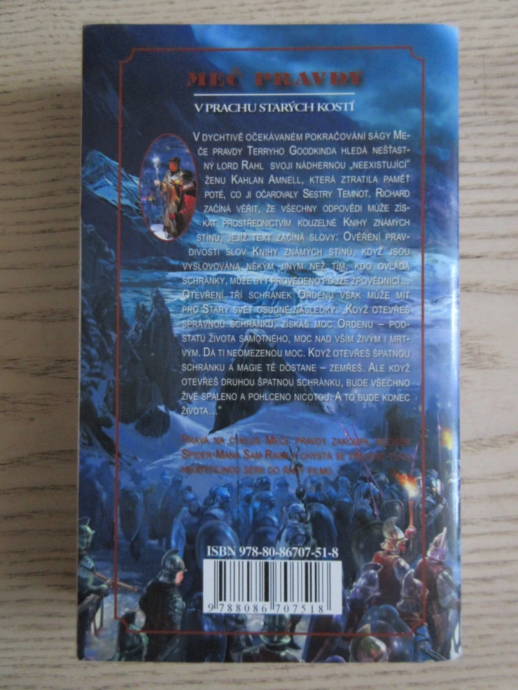 FANTOM 2: V PRACHU STARÝCH KOSTÍ, TERRY GOODKIND, MEČ PRAVDY, **an