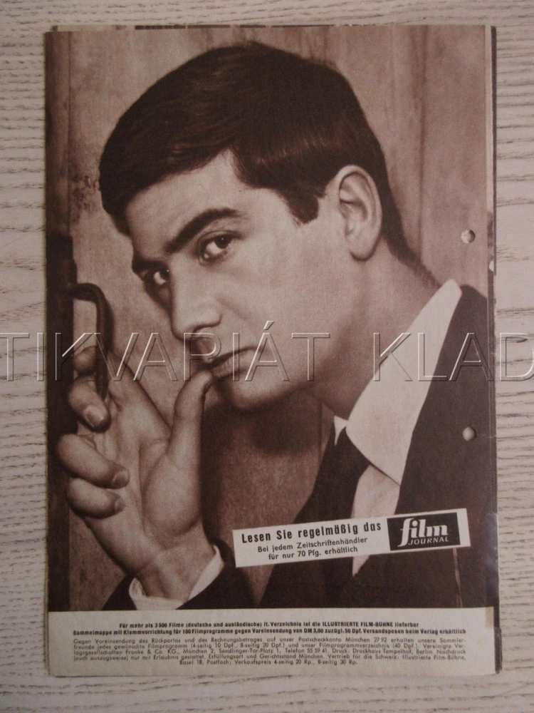 LES YEUX DE L'AMOUR, J. C. BRIALY, BIO PROGRAM ČŠ-2 Č. 82