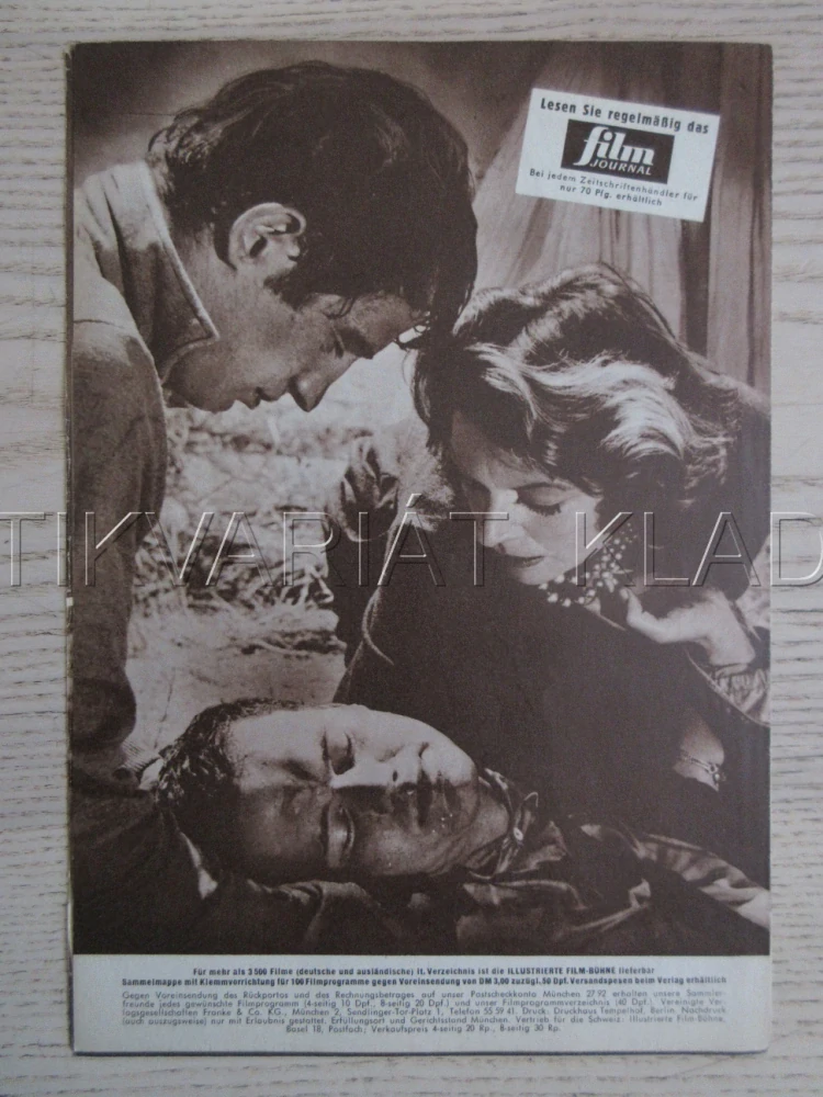 DOUBLETOUR, J. P. BELMONDO, BIO PROGRAM ČŠ-2 Č. 85