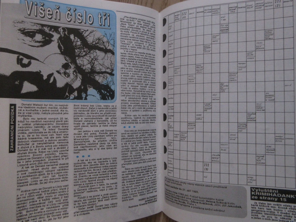 ČASOPIS 158 LINKA, POLICIE, 19/1993 