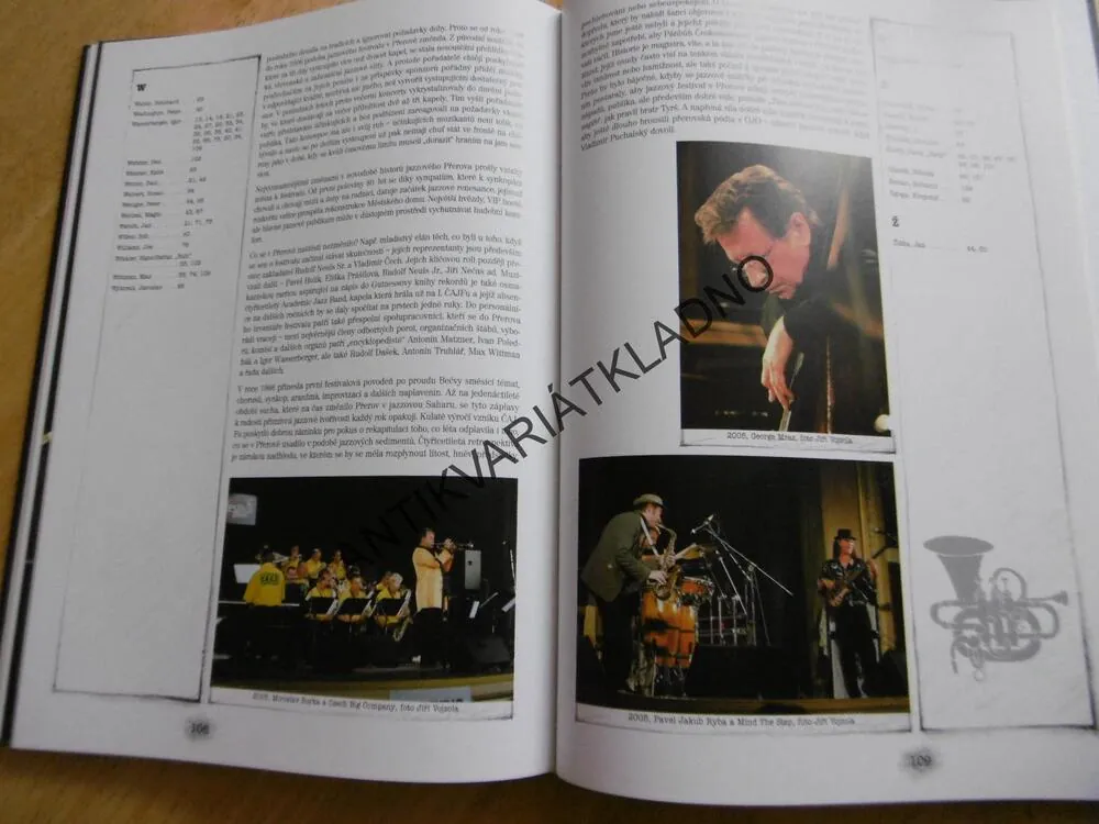 LABYRINT JAZZU A RÁJ SRDCE, HUDBA JAZZ