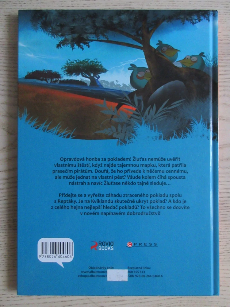 ANGRY BIRDS, TAJEMSTVÍ ZTRACENÉHO POKLADU, **an