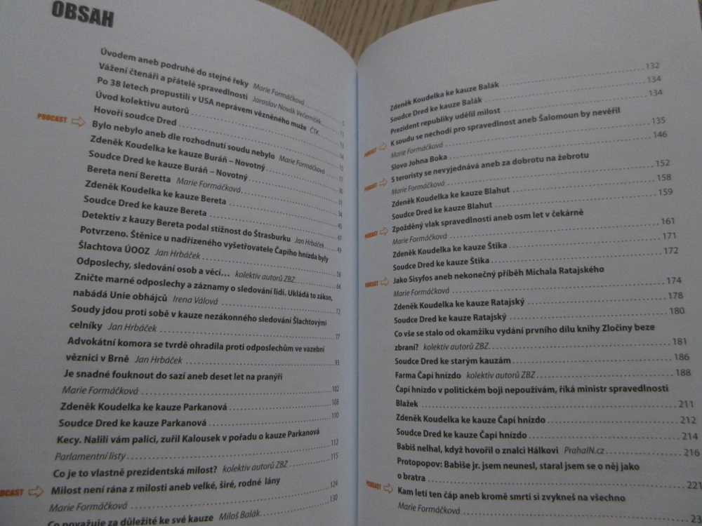 ZLOČINY BEZE ZBRANÍ 2, MARIE FORMÁČKOVÁ A KOLEKTIV, **an