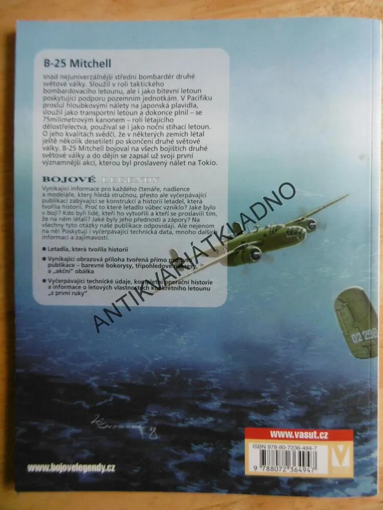BOJOVÉ LEGENDY, B-25 MITCHELL, KRIST