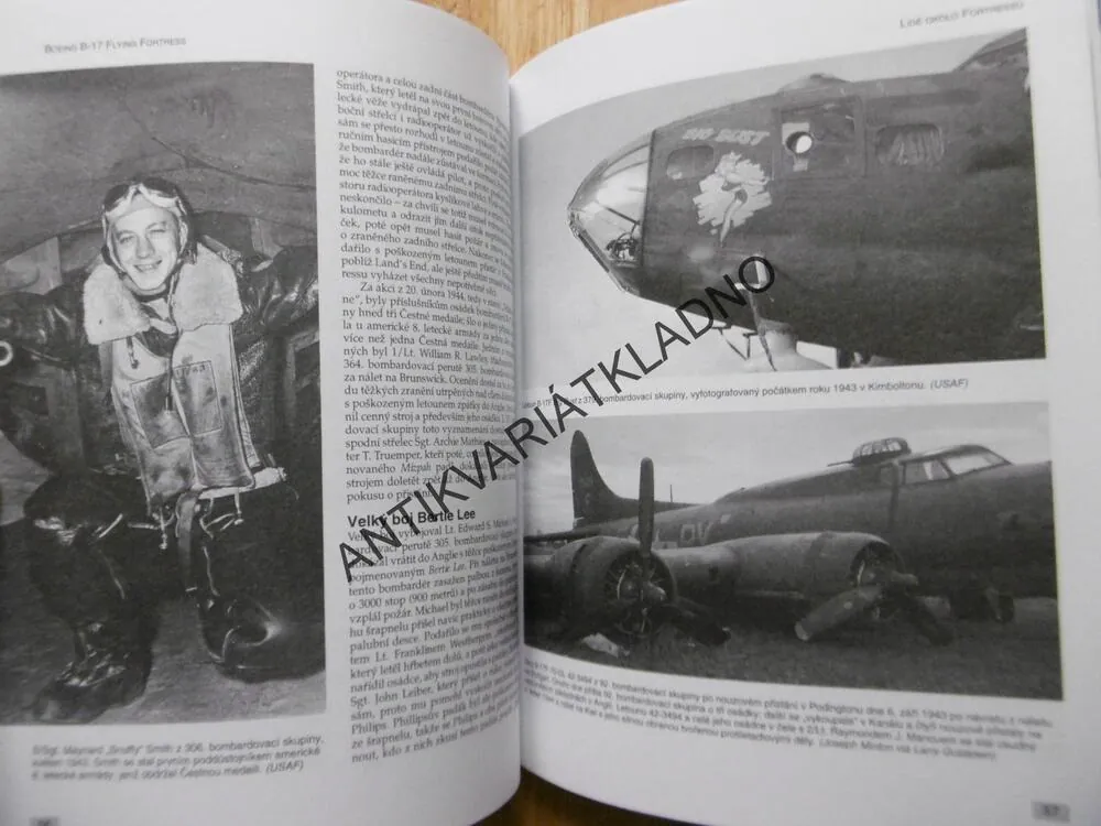 BOJOVÉ LEGENDY,B-17 FLYING FORTRESS, BOWMAN