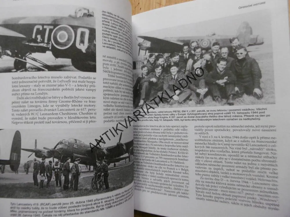 BOJOVÉ LEGENDY, AVRO LANCASTER, HOLMES