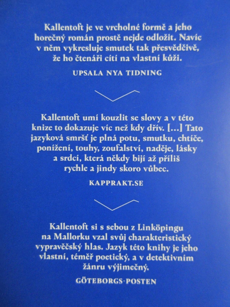 DÍVEJ SE, JAK PADÁM, MONS KALLENTOFT, **an