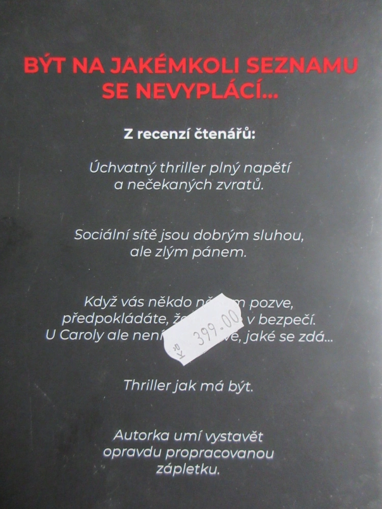 SEZNAM HOSTŮ, SANNE AVERBECK, **an