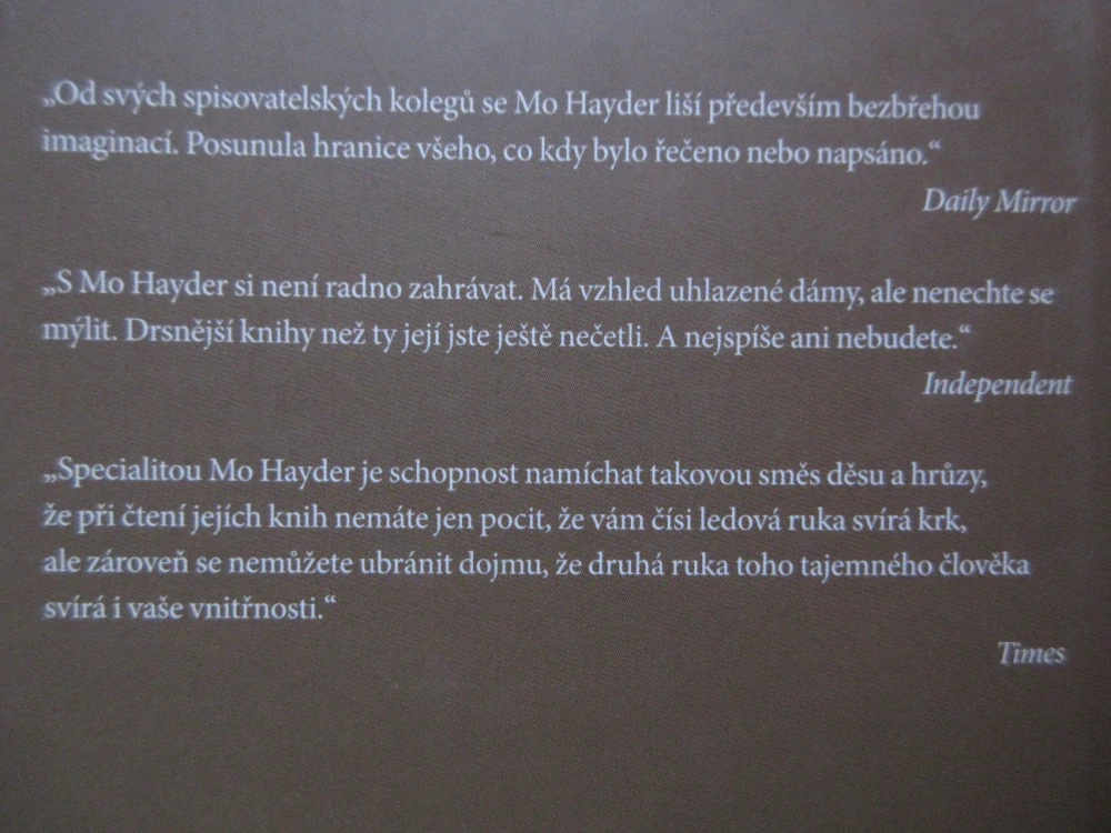 KŮŽE, MO HAYDER, **an