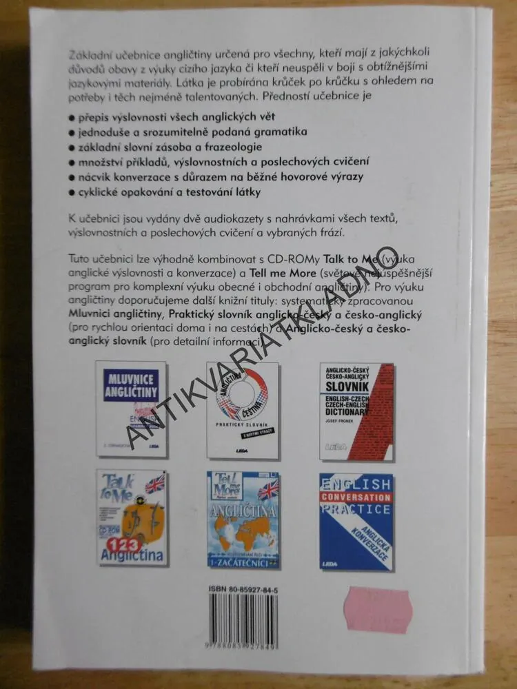 ANGLIČTINA PRO VĚČNÉ ZAČÁTEČNÍKY,
