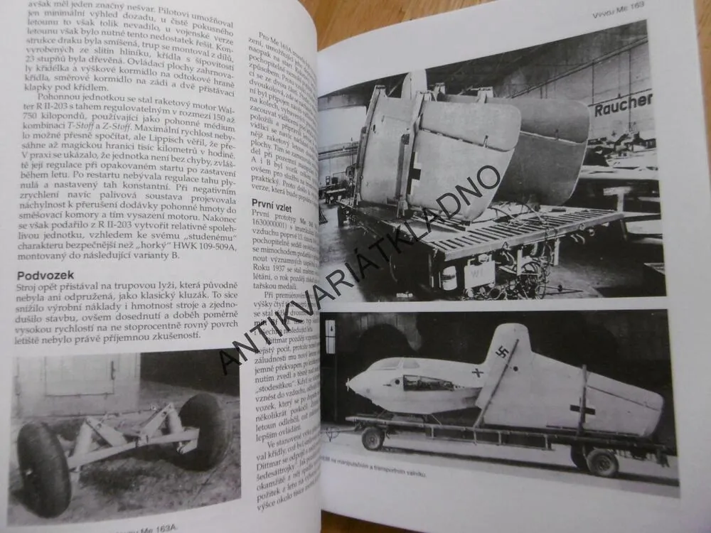BOJOVÉ LEGENDY, MESSERSCHMITT ME 163 KOMET, PEJČOCH