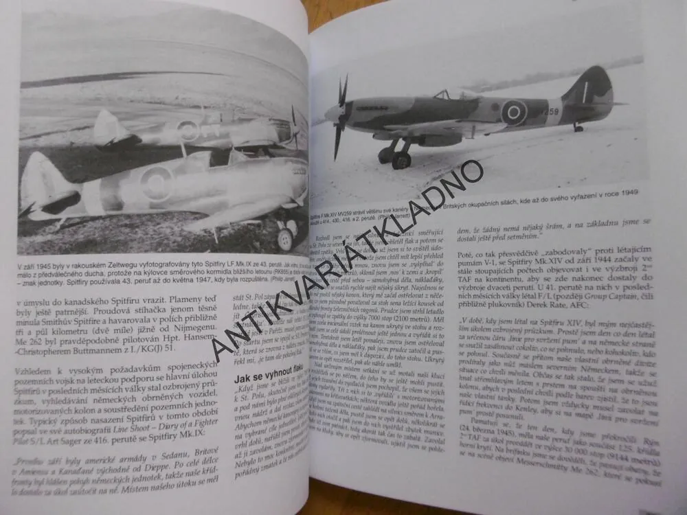 BOJOVÉ LEGENDY, SPITFIRE MK.VI-F.24, CAYGILL, **an