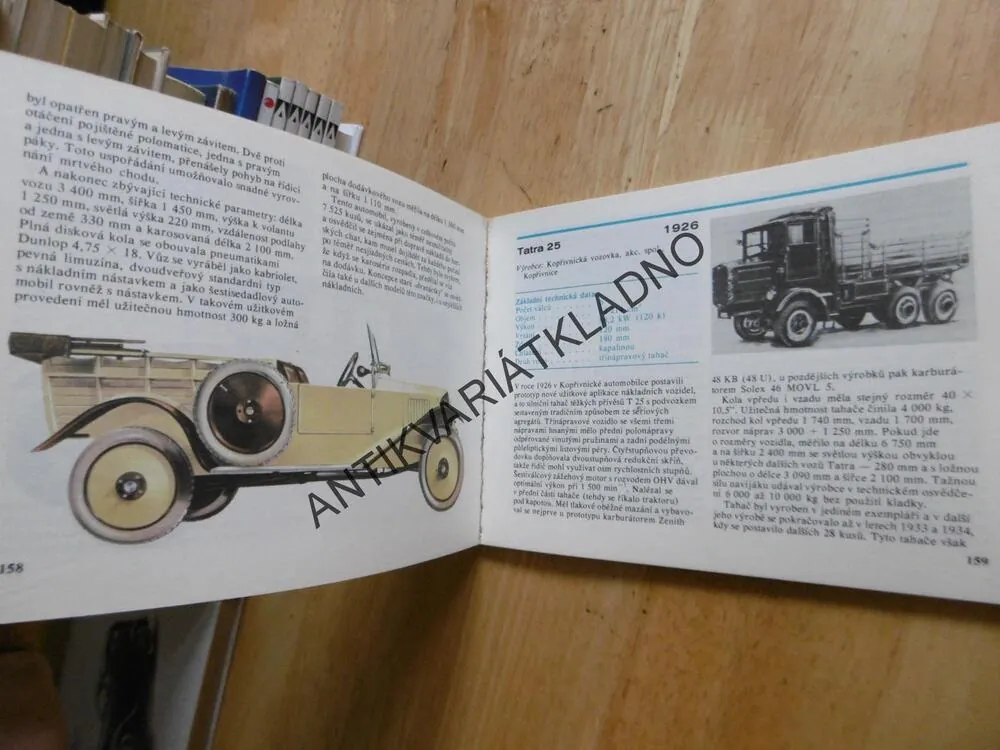 ATLAS NAŠICH AUTOMOBILŮ 2., ADOLF KUBA, 1914-1928, **an