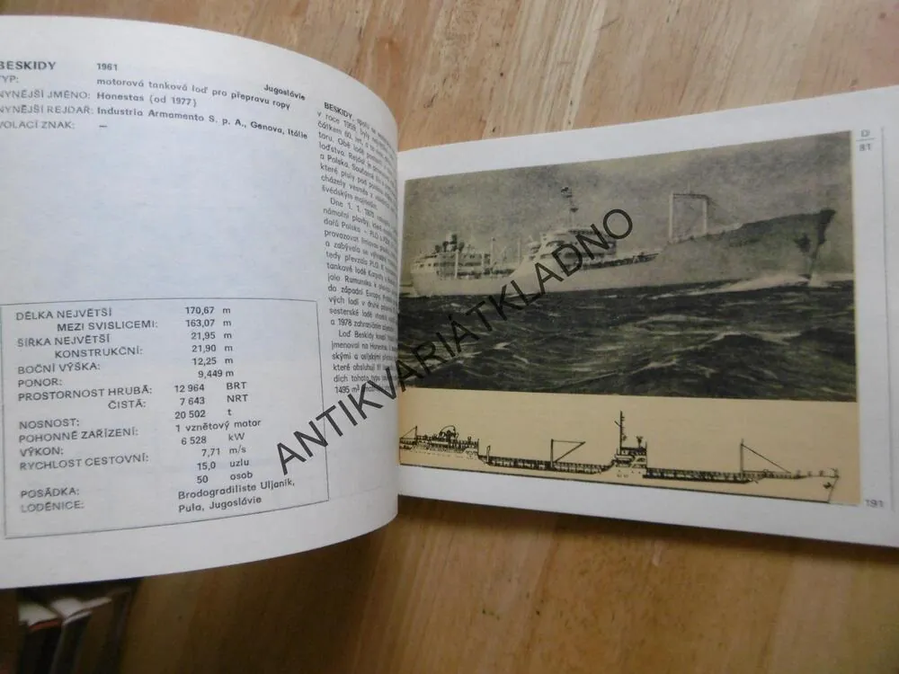 ATLAS LODÍ, NÁKLADNÍ LODĚ, PACOVSKÝ, PODLENA, NADAS