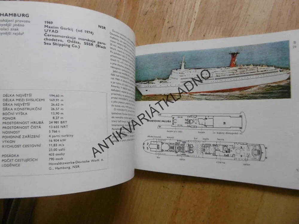 ATLAS LODÍ, OSOBNÍ LODĚ MINULOSTI A SOUČASNOSTI, ŠKŇOUŘIL, RŮŽIČKA, NADAS