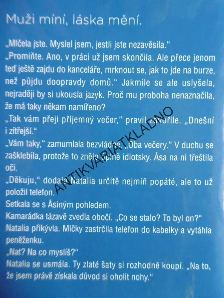 NEPŘÁTELÉ A MILENCI, SIMONA AHRNSTEDTOVÁ