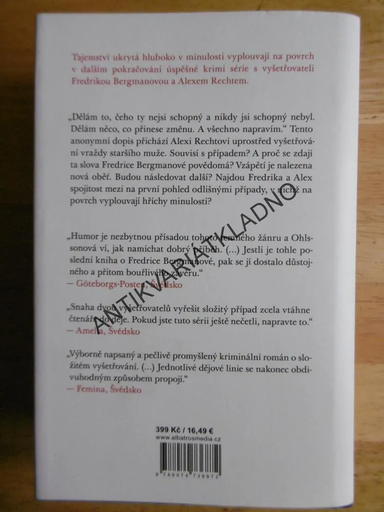 POTOPA, KRISTINA OHLSSONOVÁ, **an