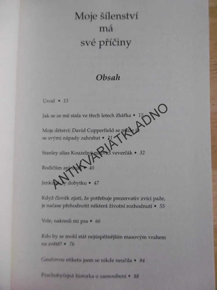 FAKT SE TO STALO? ANEB VÍCEMÉNĚ PRAVDIVÉ A ROZHODNĚ ORIGINÁLNÍ MEMOÁRY,JENNY LAWSON, **an