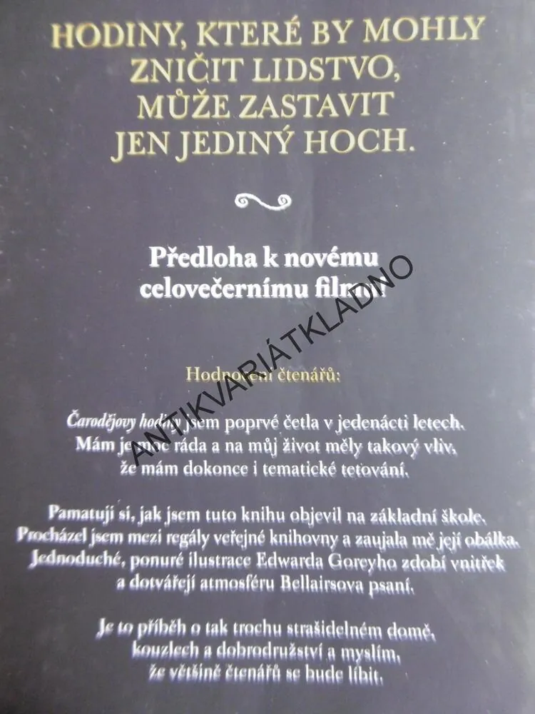 ČARODĚJOVY HODINY, JOHN BELLAIRS