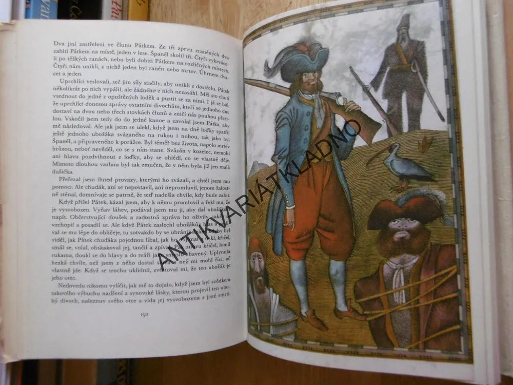 ROBINSON CRUSOE, DANIEL DEFOE, ADOLF BORN, 1975