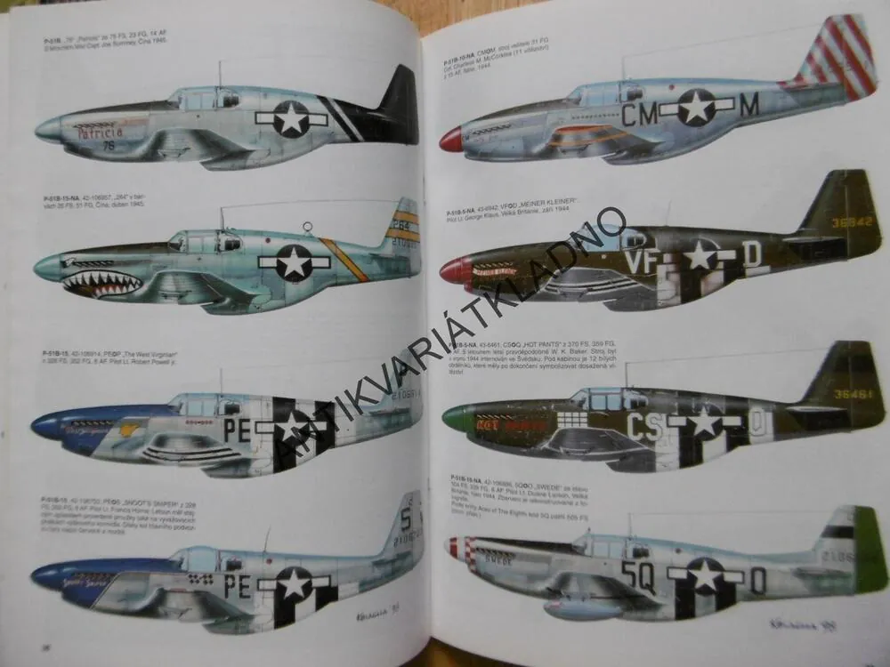 MONOGRAFIE 1., NORTH AMERICAN P-51 MUSTANG