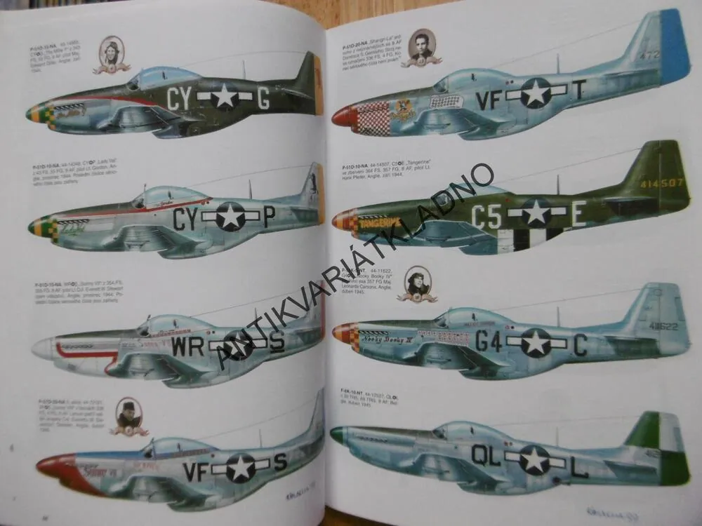 MONOGRAFIE 2., NORTH AMERICAN P-51 MUSTANG, P-82 TWIN MUSTANG