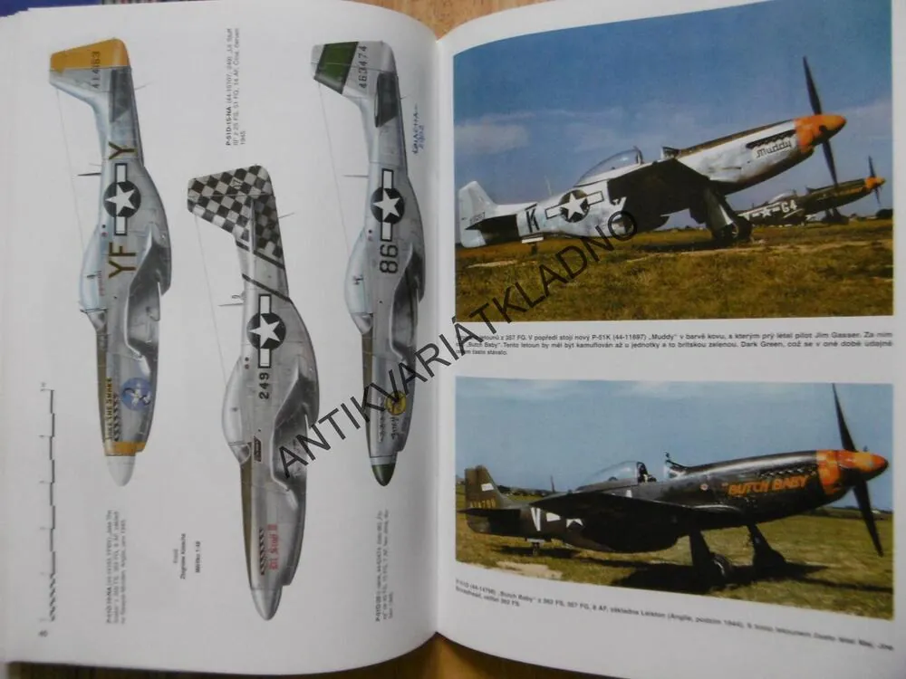 MONOGRAFIE 3., NORTH AMERICAN P-51 MUSTANG, P-82 TWIN MUSTANG