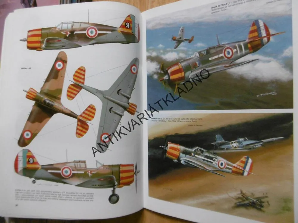 MONOGRAFIE 2., CURTISS P-36 HAWK