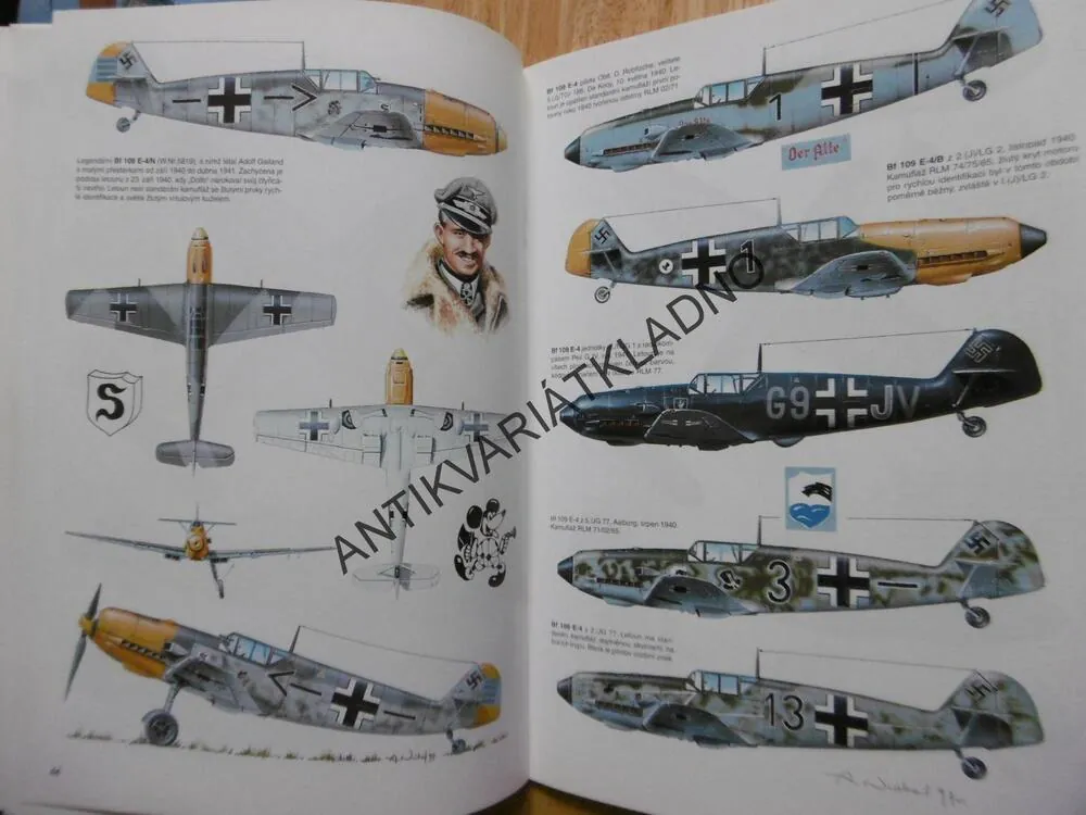 MONOGRAFIE 1., MESSERSCHMITT BF 109