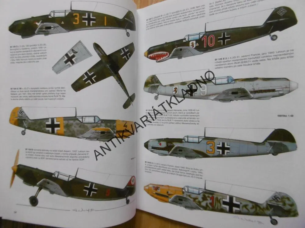MONOGRAFIE 5., MESSERSCHMITT BF 109