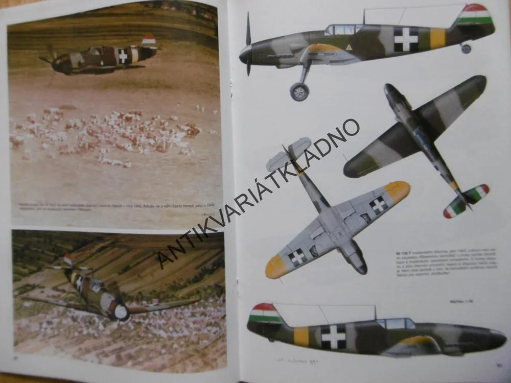 MONOGRAFIE 6., MESSERSCHMITT BF 109