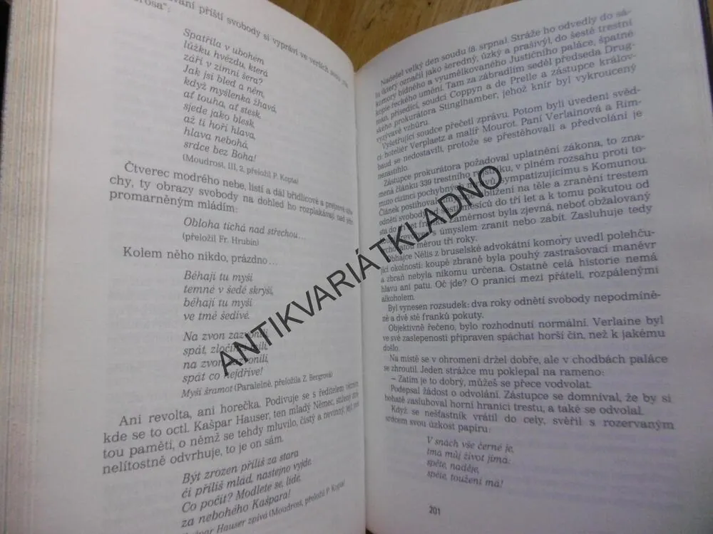 PIERRE PETITFILS VERLAINE, **an