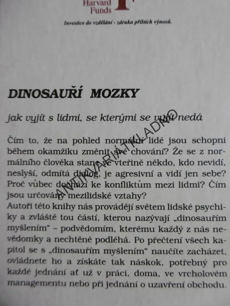 DINOSAUŘÍ MOZKY, BERNSTEIN, ROZEN,