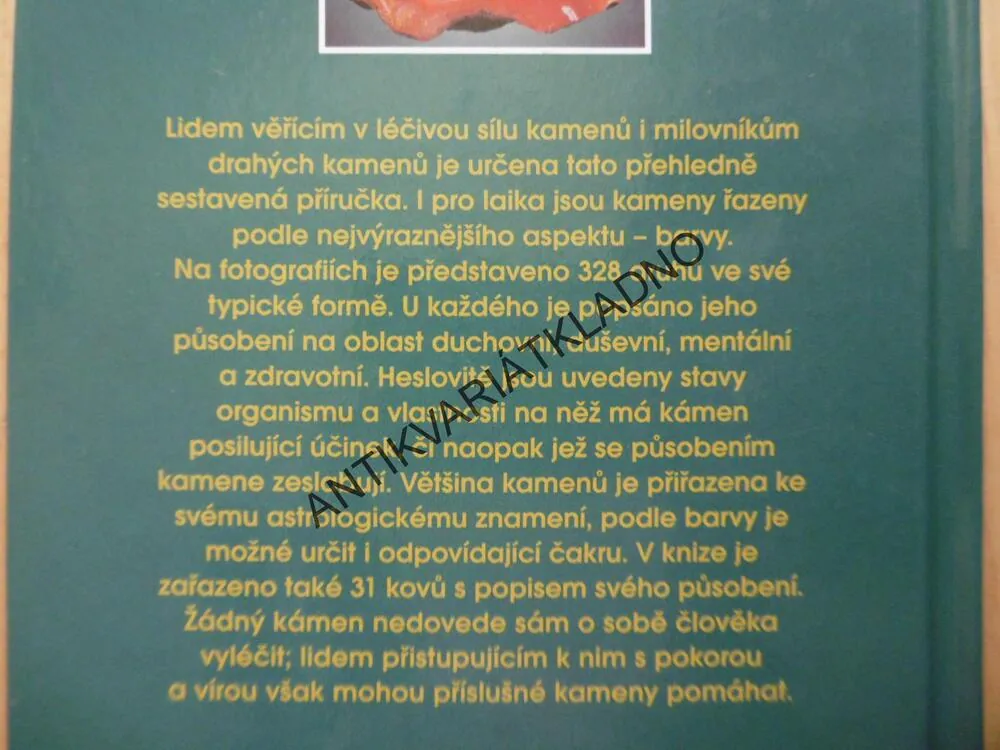 LEXIKON LÉČIVÝCH KAMENŮ, JOSEF PAVEL KREPERÁT, **an