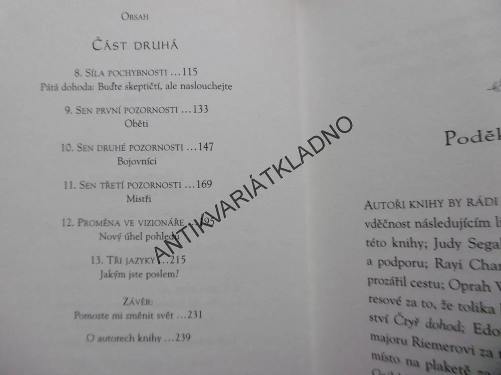 PÁTÁ DOHODA, DON MIGUEL RUIZ, DON JOSEF RUIZ, **an