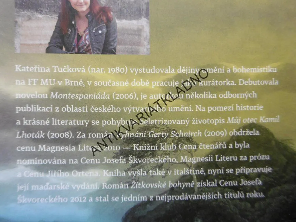 ŽÍTKOVSKÉ BOHYNĚ, KATEŘINA TUČKOVÁ, **an