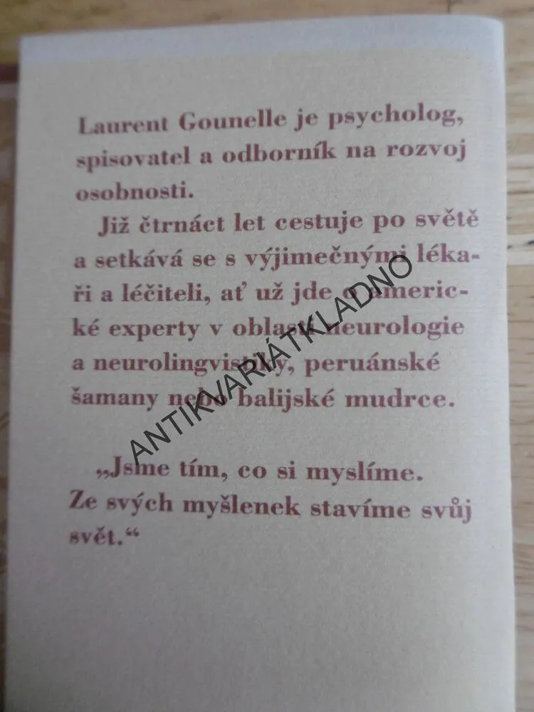 MUŽ, KTERÝ CHTĚL BÝT ŠŤASTNÝ, LAURENT GOUNELLE, **an