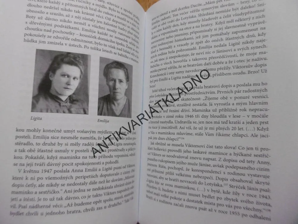 V PLESOVÝCH STŘEVÍČKÁCH SIBIŘSKÝM SNĚHEM, SANDRA KALNIETE