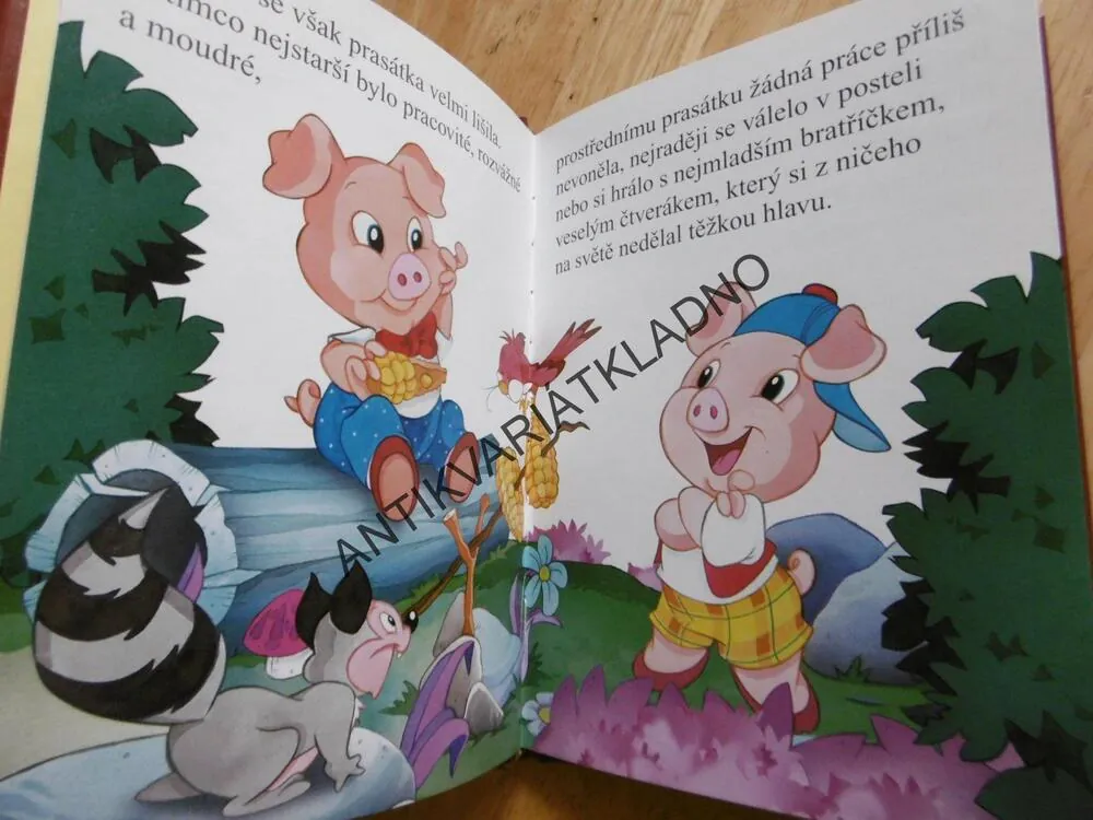 TŘI MALÁ PRASÁTKA, MALÁ KNIHA VELKÝCH POHÁDEK