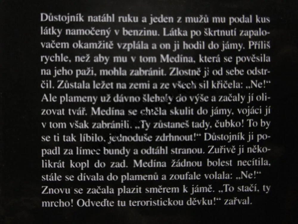 MĚLA JSEM ZEMŘÍT JAKO ČERNÁ VDOVA, SABINE ADLEROVÁ