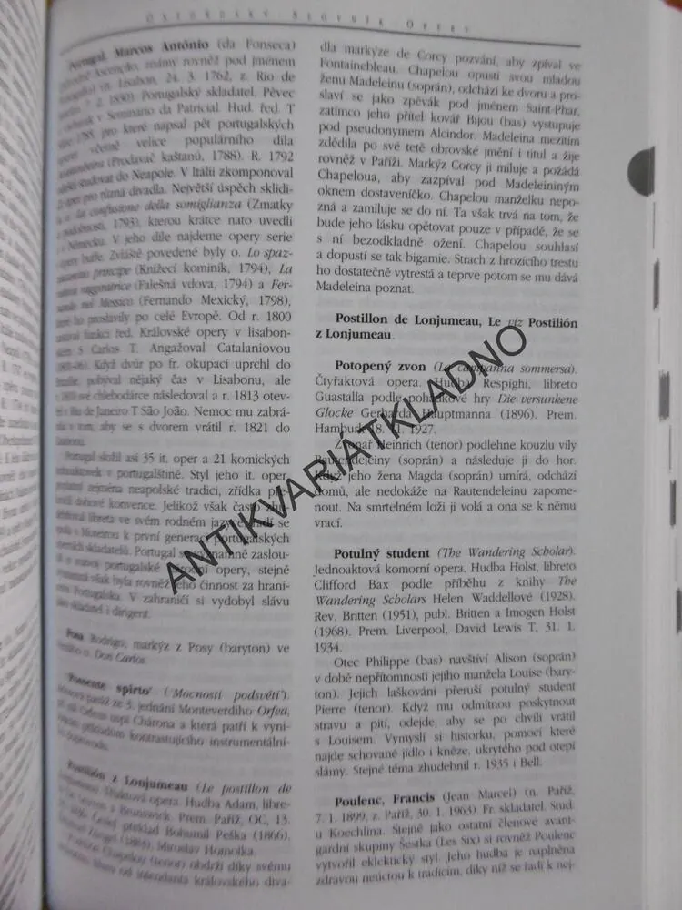OXFORDSKÝ SLOVNÍK OPERY, WARRACK, EWAN WEST,