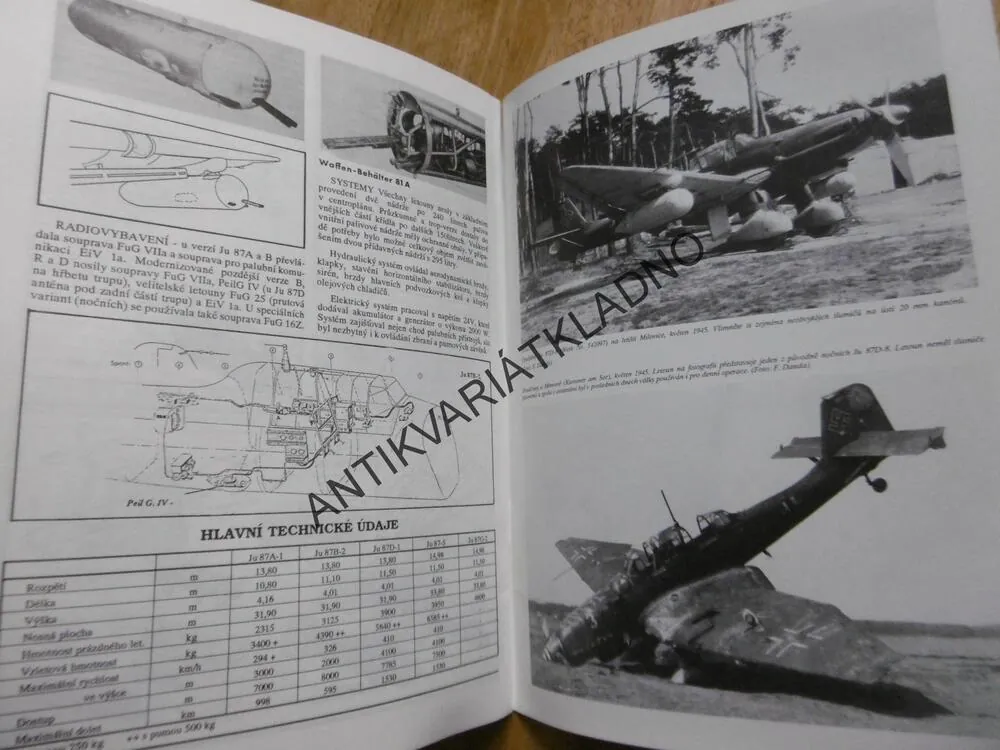 JUNKERS JU 87 STUKA, LETADLO, MBI