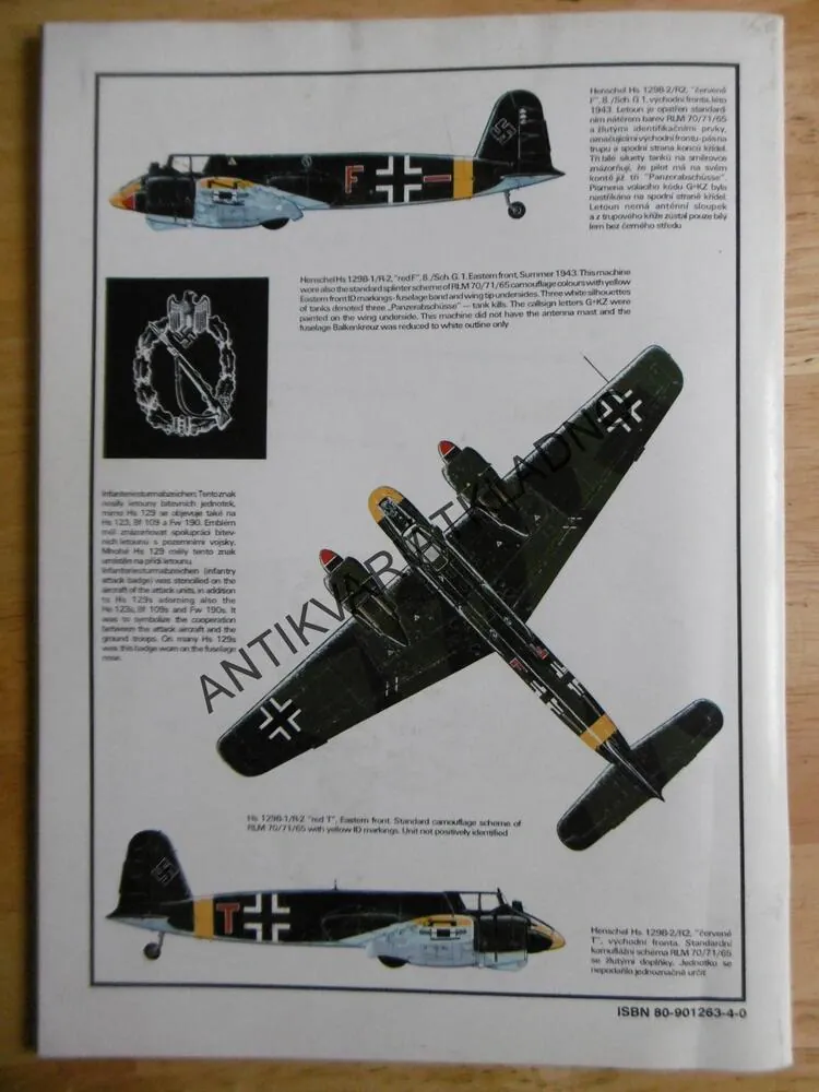 HENSCHEL HS 129, LETADLO, 