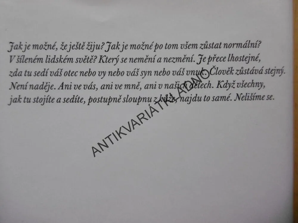 PENÍZE OD HITLERA, RADKA DENEMARKOVÁ, LETNÍ MOZAIKA