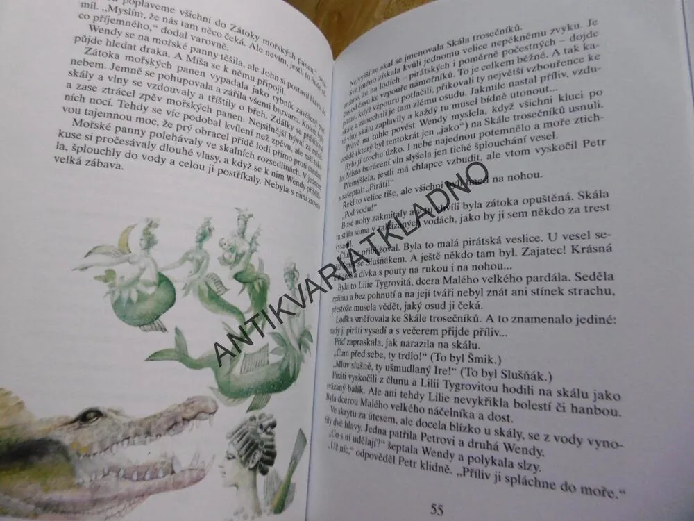 PETR PAN, J.K. BARRIE, **an