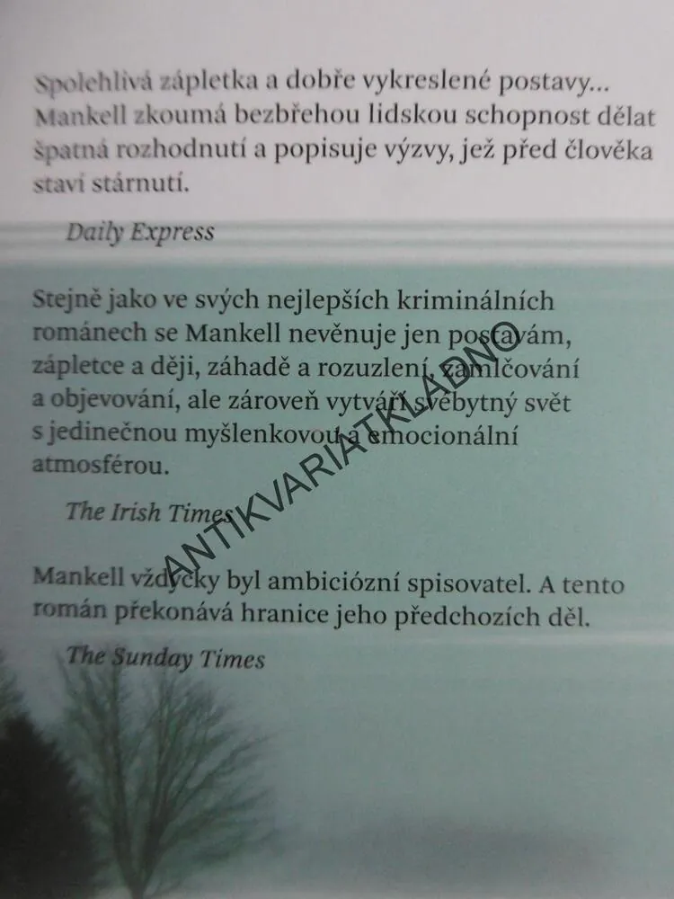 ITALSKÉ BOTY, HENNING MANKELL